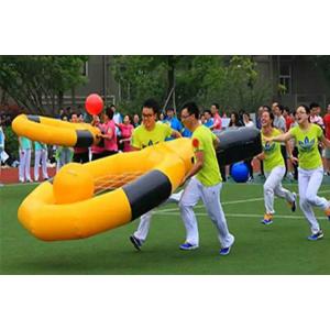 Transparent Cylinder Inflatable Sports Games Tennis Racket For Team Building