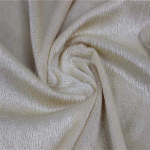 polyester knitted fleece fabric micro velboa fabric for shoe cover Fabric