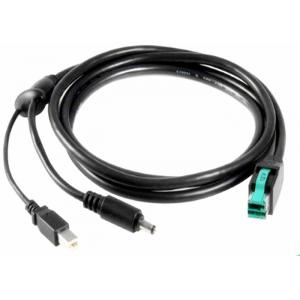 Neater Appearance USB Printer Cable Powered USB 12V USB B Male And 5521 DC Plug