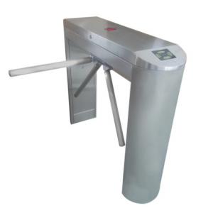 RFID Card Access Turnstile Barrier Gate , Face Recognition Tripod Security Gates