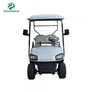 Latest design electric car golf 4 PU seater golf club application golf cart wheels electric motor golf cart