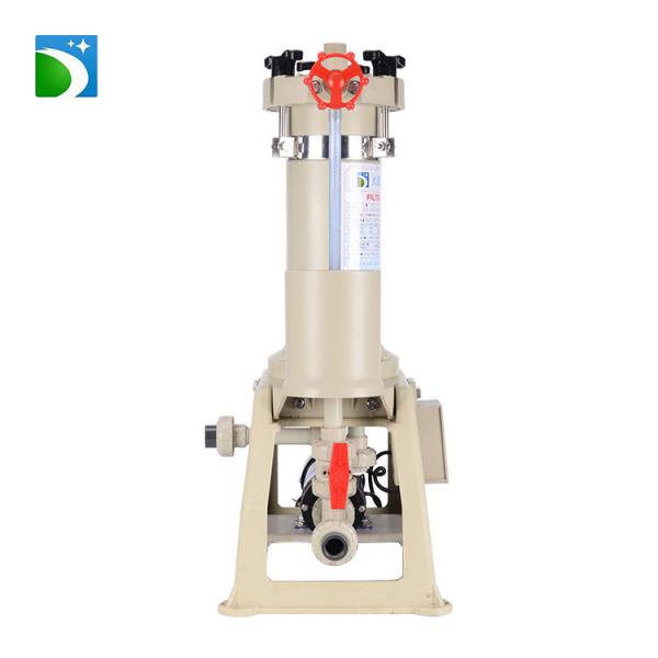 GF PP PPH PVDF Industrial Filter Pump Nickel Plating Electroplating Filter Equipment
