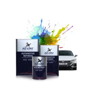 High Transparent Yellow Resistant Auto Clear Coat High Solid Car Paint Scratch Resistant