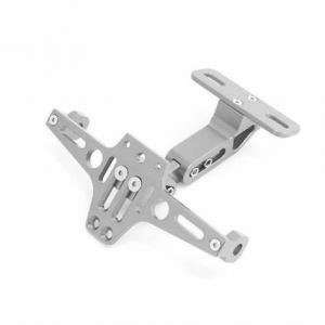 AL6063 AL7075 Motorcycle License Plate Bracket CNC Machining