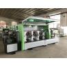China Automatic Edge Banding Machine With Gluing End Trimming Double Trimming Scraping Buffing 6 Functions wholesale
