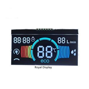 VA Speedometer TFT LCD Panel E Bike Meter With Zebra FPC Connector