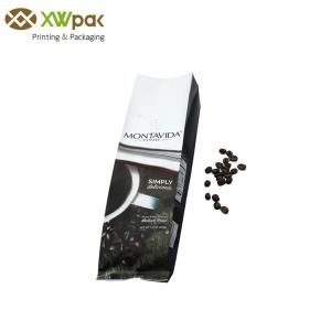 China Colorful Printing Heat Seal Bags / Coffee Packing Foil Gusseted Bags With Valve supplier