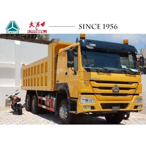 China Heavy Duty 6X4 HOWO Dump Truck 30 Tons With 420 Hp Enigne For Sale For Mine Site supplier