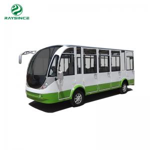 China New energy sightseeing bus 14 seats electric shuttle bus for sale with doors supplier