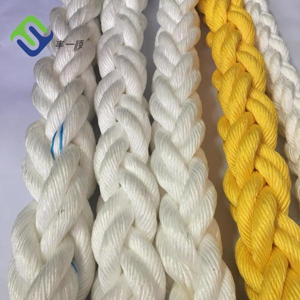 48mmx180m Length 8 Strand PP Mooring Rope With ABS Approval