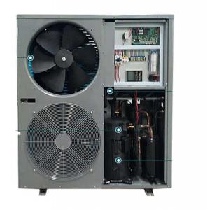 600L Water Tank Commercial Air Source Heat Pump Free Of Washing