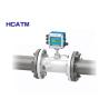 Portable Water Flow Meter , Ultrasonic Flow Meter With LCD Display CE RoHs