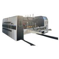 China PRY-2000 Automatic Lead Edge Three Colors Flexo Printing Slotting And Die Cutting Machinery on sale
