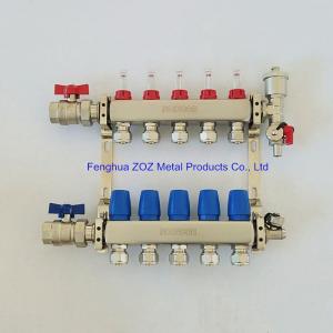 Hydronic Radiant Heat Manifold Supples, Hydronic PEX Tubing Radiant  Floor Heating Manifold