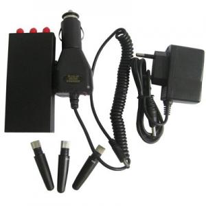Handheld Style 5 Band 3G Mobile Phone Jammer