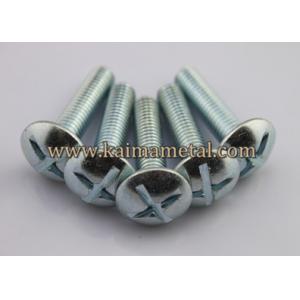 China Carriage bolts, zinc plated carbon steel bolt screw supplier
