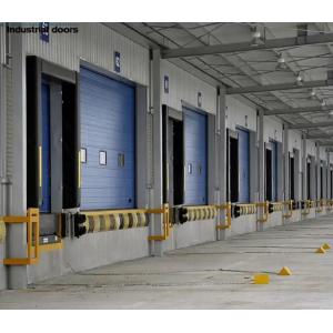 Fire Station Industrial Overhead Sectional Door Weather Sealed Steel Automatic Formed