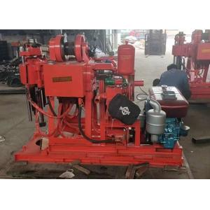 Xy-1 Borehole Trailer Mounted Drilling Rigs 18 Hp Diesel Engine 100 M Drilling Depth