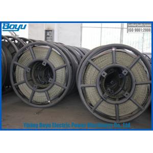 China Galvanized Steel Anti Twist Braid Rope / Anti Twist Wire Rope for Transmission Line Stringing supplier