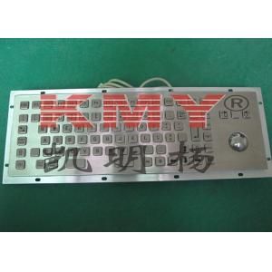 IP65 Outdoor Kiosk Metal Keyboard With F1~F12 Function Keys and Trackball Mouse