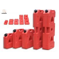 China Red Color Plastic Fuel Tanks For Cars , Anti Rust 3 Gallon Portable Fuel Tank on sale