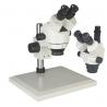 Interpupillary Distance Trinocular Compound Microscope Binocular Inclined At 45°