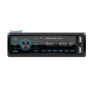 China Creatall M10 Dual USB Car MP3 Player BT Wireless Touch Screen Colorful Lights Card Slot U Disk Integración de radio sin manos supplier