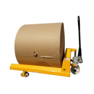 2 Ton Hydraulic Lift Pallet Jack Trailer Manual Paper Roll Transport 1300 - 2300mm Pin