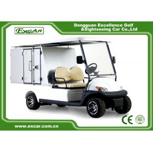 Utility 48V Battery Hotel Buggy Car With Cargo Excar 2 Seater Buggy