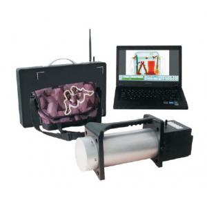 Portable x-ray baggage scanning system