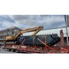 China Factory Customized  Floating Track Pontoon For Excavator Model 6-30 Tons With Hydraulic Positioning Pile wholesale