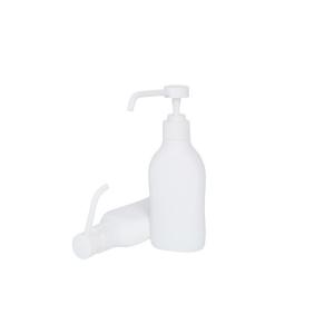 White Hdpe Shampoo Pump Bottle 200ml 1.6cc Lotion