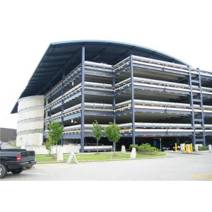 H Steel Frame Car Parking Shade Structure , Residential Covered Parking Structures