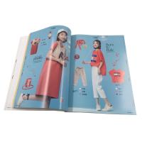 China Fashion  A4  Magazine Printing Services / Perfect Bound Brochure Printing on sale