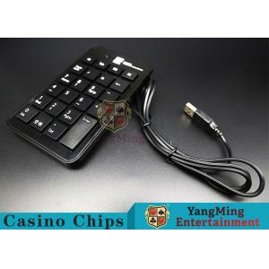 Portable Slim Mini Wired Usb Numeric Keyboard Especially For Baccarat System