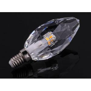 5W candle light bulb led spot Crystal Candle Light K5 crystal housing 220V E14 dimmable