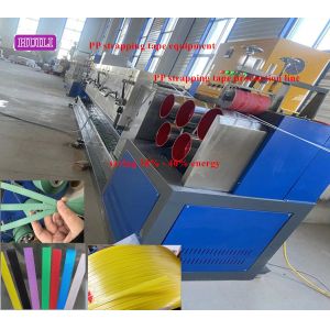 China Máquina para fabricar flejes de plástico PP de funcionamiento automático, control PLC, resistencia al desgaste wholesale