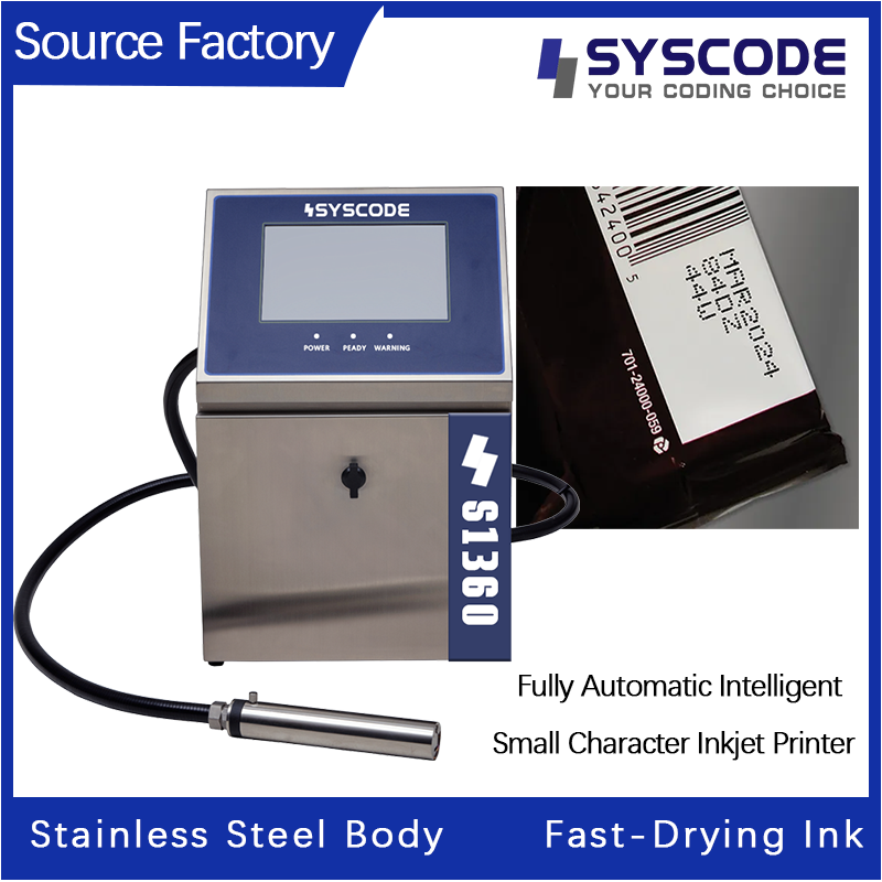 China Cosmetics & Personal Care CIJ Printer - IP66 rated inkjet coder designed for clean room environments. Provides high-precision coding on glass, plastic, and metal packaging with 12-month m wholesale