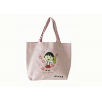 China Pink 10A Eco Shopping Plain Cotton Bags Samll Size For Kids Lunch Tote on sale