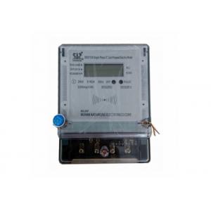Single Phase Smart Card Prepaid Energy Meter 5 ( 60 ) A RF Multimeter