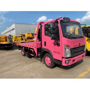 Pink Tow Wrecker Truck 4X2 8x4 Emergency Recovery Truck