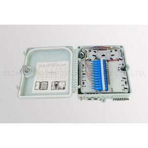 China ABS and PC Ftth Distribution Box 8 / 12 Port ISO14000 Certification supplier
