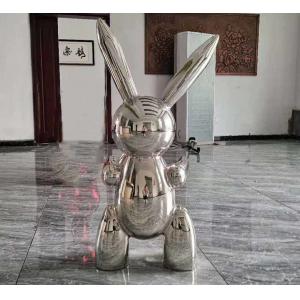 Contemporary Outdoor ODM Steel Rabbit Sculpture for Indoor Decoration