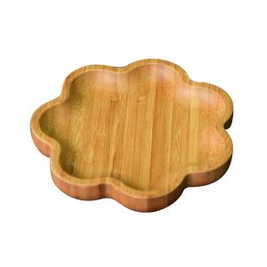 China Three Dimensional Homemade Wooden Gifts Bamboo Petals For  Fruit / Bread Plate supplier