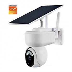 China Tuya Outdoor Solar CCTV Camera 1080p Full HD Waterproof PIR Motion Detection PTZ Camera supplier