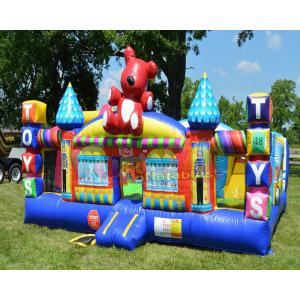 China Toy Town Inflatable Jumping Castle Kids Commercial Grade Amusement Park supplier