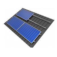 China PV Array Solar Panel Roof Mounting Systems Residential Industrial Photovoltaic Galvanized on sale