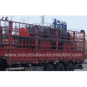 High Torque Industrial Waste Shredder Small Noise Stable Performance