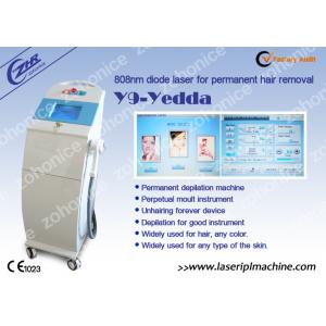 China 808 Diode Laser Hair Removal Machine For Cheek Hair / Lip Removal supplier
