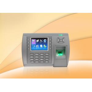 China 3.5 Inch TFT LCD Fingerprint biometric access control devices With Webserver , SSR wholesale